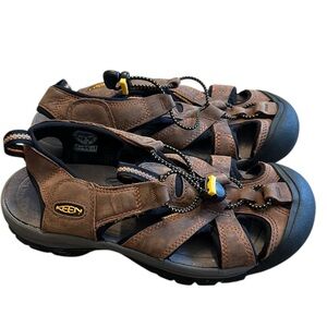 Keen Venice Leather Hiking Sandals - Size 7